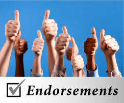 endorsements